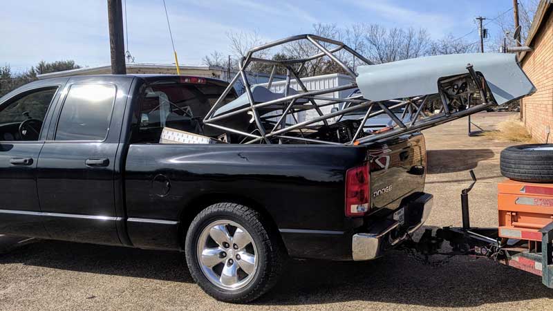 DF Goblin kit loaded in truck bed